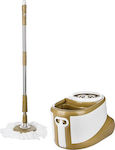 Oxford Home Rotating Bucket Set with Mop with Microfibers Spin Mop 1pcs MP-001