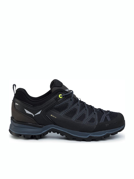 Salewa MTN Trainer GTX Men's Hiking Shoes Waterproof with Gore-Tex Membrane Black