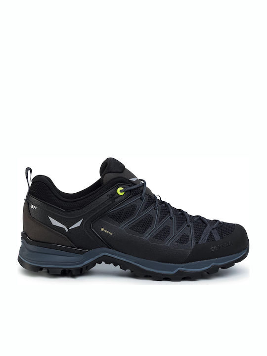 Salewa MTN Trainer GTX Ανδρικά Ορειβατικά Παπούτσια Αδιάβροχα με Μεμβράνη Gore-Tex Μαύρα