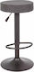 Hocker Bar Jupiter mit Höhenverstellbar Gray 35x35x64-85cm