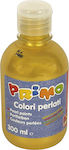 Primo Perlata Tempera Colour Paint Bottle 300ml Yellow