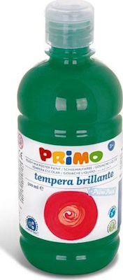 Primo Brillante Tempera Colour Paint Bottle 500ml Green 630