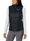 Columbia Powder Pass Women's Short Puffer Jacket for Spring or Autumn Black