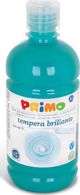 Primo Brillante Tempera Colour Paint Bottle 500ml Turquoise