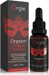 Orgie Orgasm Drops Διεγερτικό Κλειτορίδας για Γυναίκες με Άρωμα Kissable 30ml