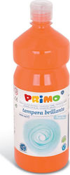 Primo Brillante Tempera Colour Paint Bottle 1000ml Orange