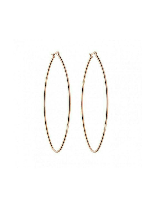 Senza Earrings Hoops made of Steel