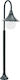 vidaXL Outdoor Floor Lamp Small Post 60W IP44 for E27 Light Bulb Green