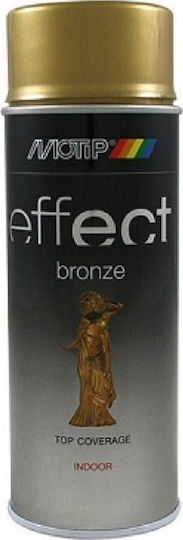 Motip Dupli Spray Paint Deco Effect Bronze Lacquer Gold 400ml