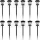 vidaXL Set of 12 Stake Solar Lights Lanterns with Photocell