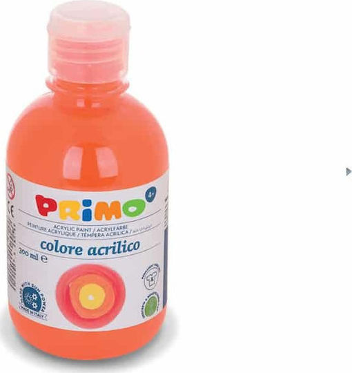 Primo Fluo Acrylic Paint Set in Orange color Fluo Orange 300ml 1Stück