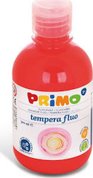 Primo Fluo Tempera de Pictură Roșu fluo în Sticlă 300ml 1buc 255TF300300