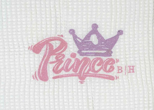 Beauty Home Baby Blanket Cot Waffle White 120x160cm 5158-White
