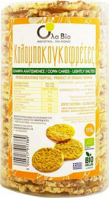 Όλα Bio Organic Corn Cakes Salt Gluten-Free 1x115gr