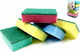 Kitchen Sponge for Dishes Multicolour 5pcs