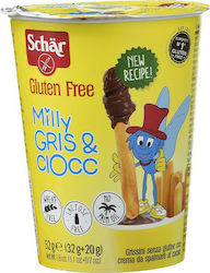 Schar Μπισκότα Milly Gris & Ciocc σε Στικς με Επικάλυψη Κρέμα Κακάο 52gr