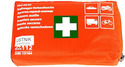 AMiO Car First Aid Kit Bag με Μάσκα για Τεχνητή Αναπνοή with Components Suitable for First Aid /AM