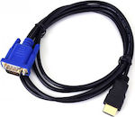 Cable HDMI male - VGA male 1.5m Μαύρο