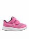 Star Runner Star Runner 2 Kids Sports Shoes Running with Hoop & Loop Closure Pink Glow / Photon Dust / Black / White