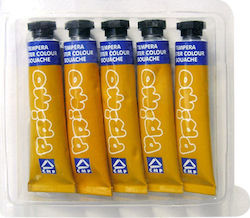 Primo Tempera Tempera Colour Paint Tube 12ml Ecru Ochre