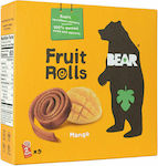 Bear 5 Fruit Rolls mit Geschmack Mango Ohne Zuckerzusatz 1Stück 100gr