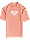 Roxy Wholehearted Kinder Badeanzug Rashguard Rosa