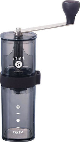 Hario Smart G Ръчна кафемелачка Прозрачен