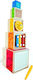 Hape Wooden Set Stacking Music for 1.5+ Years