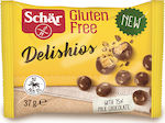 Schar Μπαλίτσες Δημητριακών με Επικάλυψη Σοκολάτας Σοκολατάκια Γάλακτος Τραγανές Χωρίς Γλουτένη 37gr
