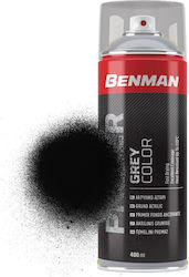 Benman Σπρέι Αστάρι Primer Μαύρο 400ml Benman Σπρέι Αστάρι Primer Μαύρο 400ml