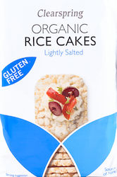 Clearspring Organic Rice Cakes Classic Whole Grain Gluten-Free 1x130gr