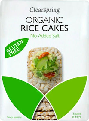 Clearspring Organic Rice Cakes Classic Whole Grain Gluten-Free 1x130gr