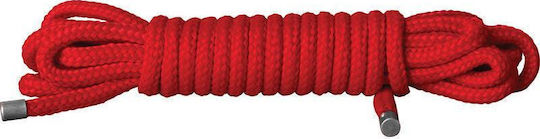 Shots Ouch Japanese Rope Bondage Rope in Red Color