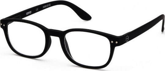 Izipizi B Unisex Reading Glasses +2.00 Black