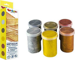 Toy Color Metallic Τέμπερες Ζωγραφικής Πολύχρωμ...