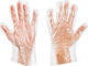 Goldglove HDPE Polyethylene Examination Gloves Transparent 100pcs