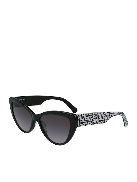 Longchamp Women's Sunglasses with Black Plastic Frame LO663S 001