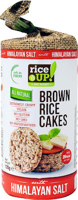 RiceUp Rice Wafers Brown Rice Cakes Classic Gluten-Free 1x120gr