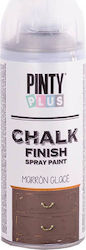 Pinty Plus Chalk Finish Paint Spray cu Creta Castaniu maro 400ml CK790