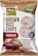 RiceUp Rice Wafers Brown Rice Chips with flavor BBQ Gluten Free 60gr