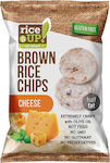 RiceUp Ρυζογκοφρέτες Brown Rice Chips με Cheese Χωρίς Γλουτένη 60gr