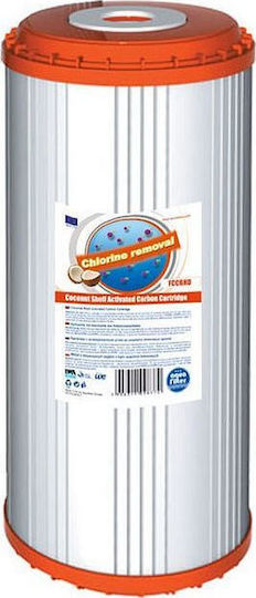 Aqua Filter Ersatz-Wasserfilter für unter der Arbeitsplatte aus Aktivkohle 10" Groß-Blau FCCBHD10BB 5 μm (Mikrometer)