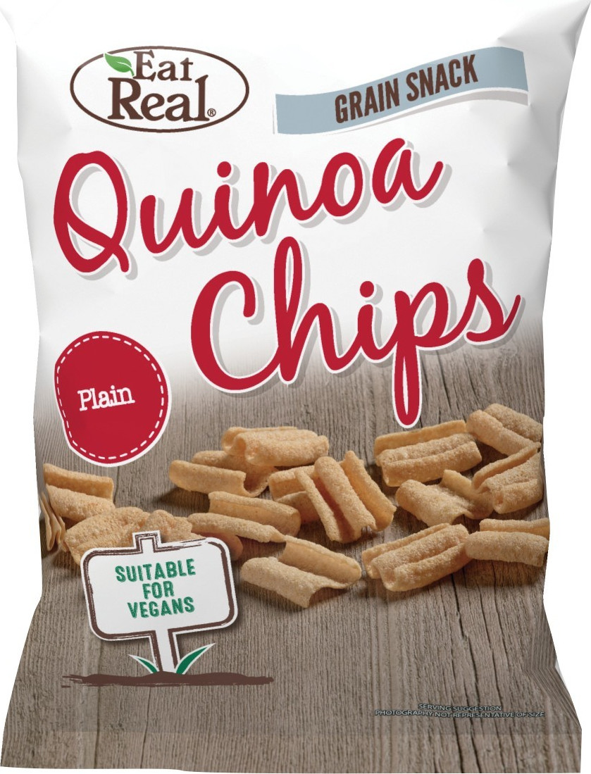 Eat Real Πατατάκια Quinoa Chips Plain με Γεύση 80gr Skroutz.gr