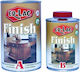 ER-LAC Finish 30% Surface Varnish Polyurethane 2-Component Solvent Based Colorless Matte 1.5lt