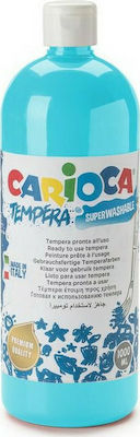 Carioca Tempera Tempera Farben Blau in Flasche 1000ml 1Stück KO030.16