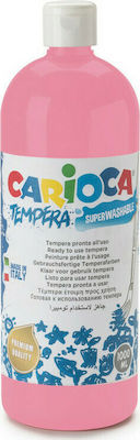 Carioca Tempera Tempera Farben Rosa in Flasche 1000ml 1Stück KO030.09