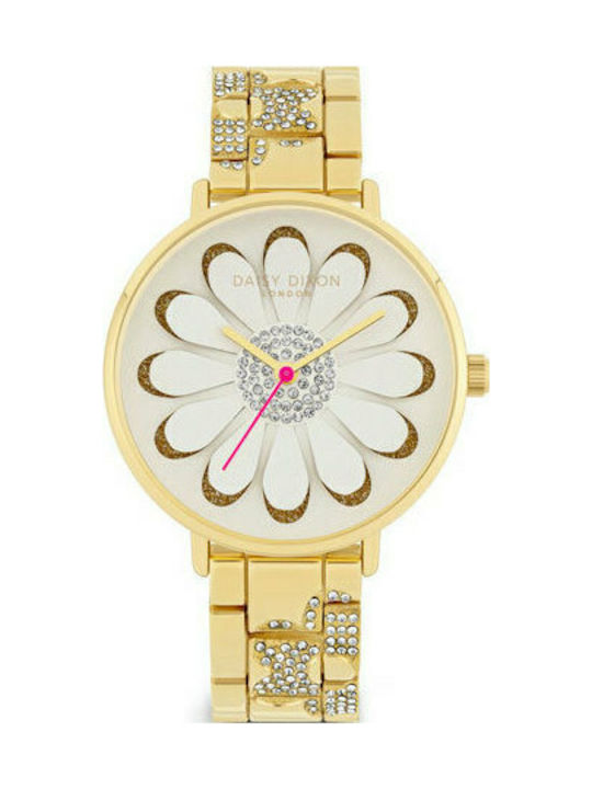 Daisy Dixon Kendall Watch with Gold Metal Bracelet