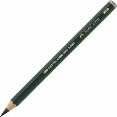 Faber-Castell 9000 Jumbo Pencil 8B Green