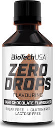 Biotech USA Zero Drops Picături cu Aromă de Ciocolată neagră Fără gluten 50ml