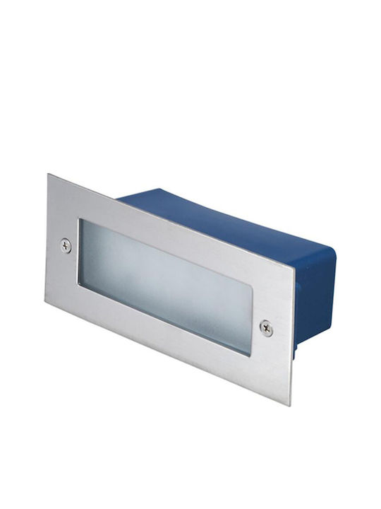 Geyer Wall-Mounted Outdoor Ceiling Light LED IP65 3W with Warm White Light 40εκ.